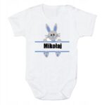 Body niemowlęce Wielkanocne ZAJĄCZEK KRÓLIK KURCZAK | bawełna | prezent