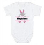 Body niemowlęce Wielkanocne ZAJĄCZEK KRÓLIK KURCZAK | bawełna | prezent
