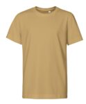 Koszulka t-shirt na WF gładka piaskowa